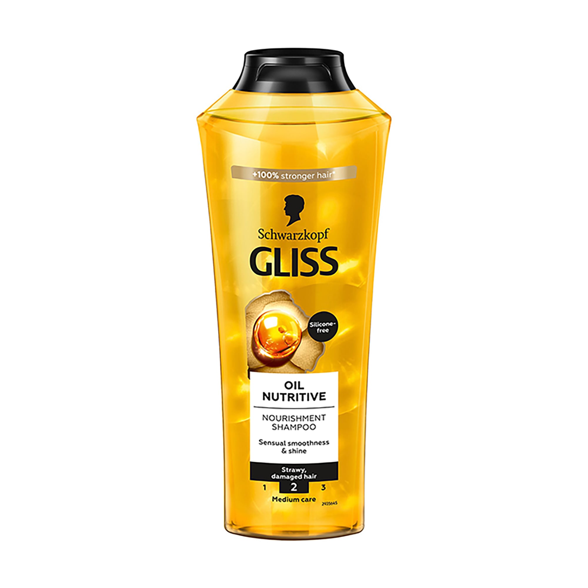 Живильний шампунь Gliss Oil Nutritive для сухого та пошкодженого волосcя, 400 мл
